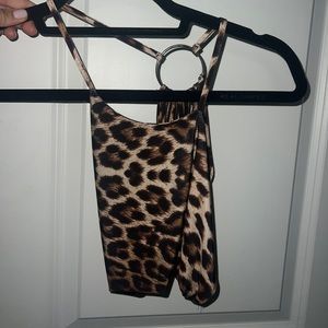 Cheetah crop top